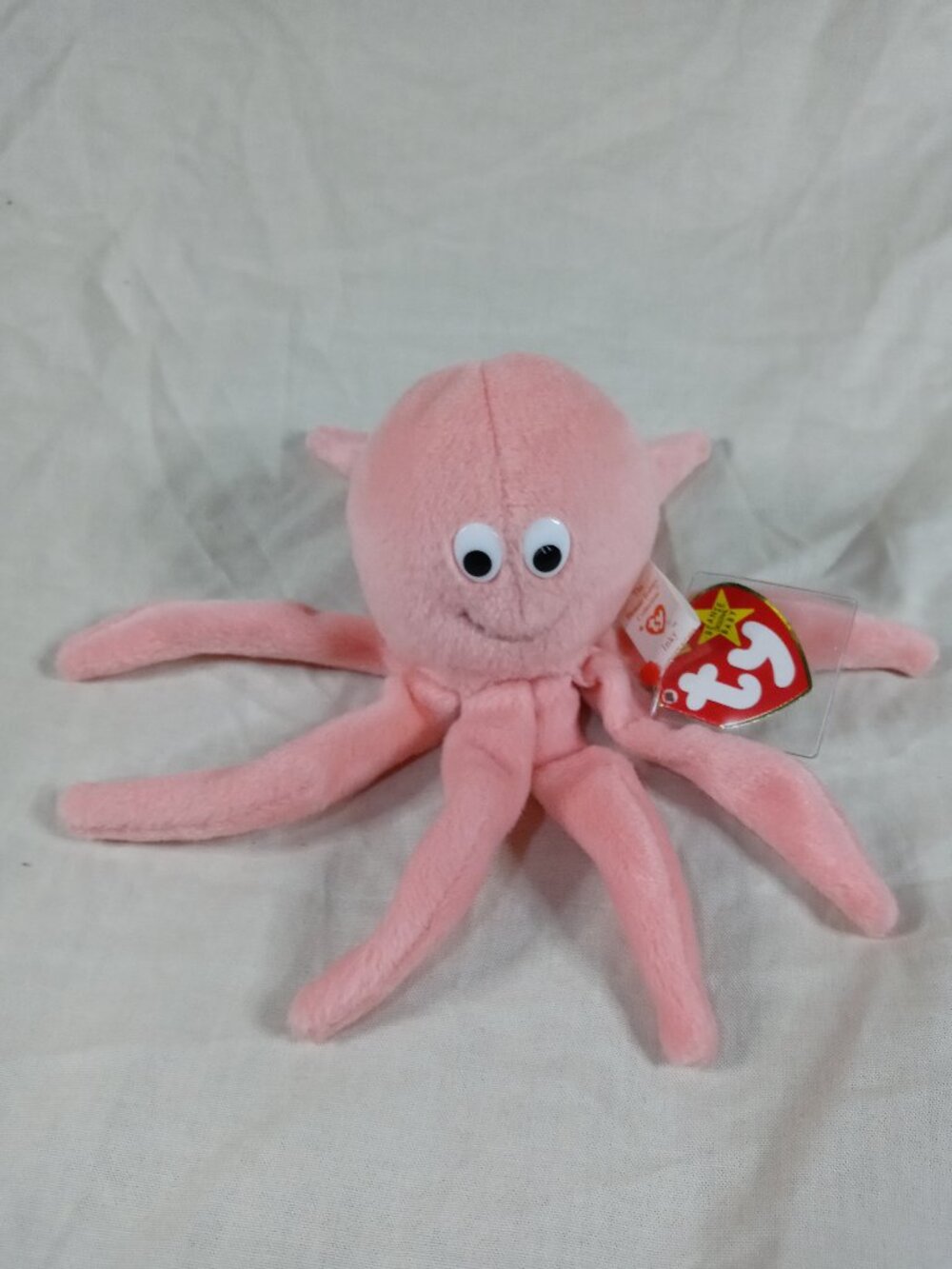 Ty Original Beanie Babies Retired Collection Rare Vintage 1993 Inky Plush w Tag